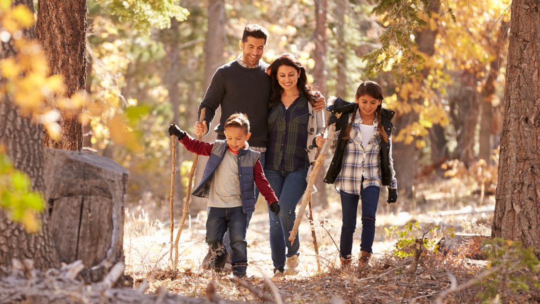 Creative ways to stay active with your family this fall