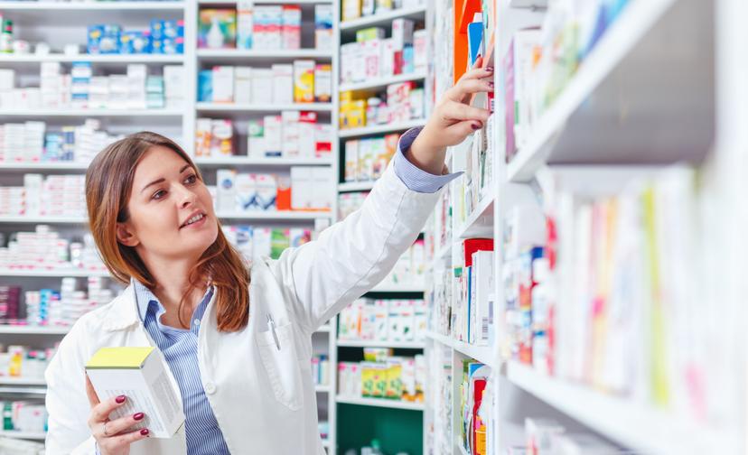 female pharmacist