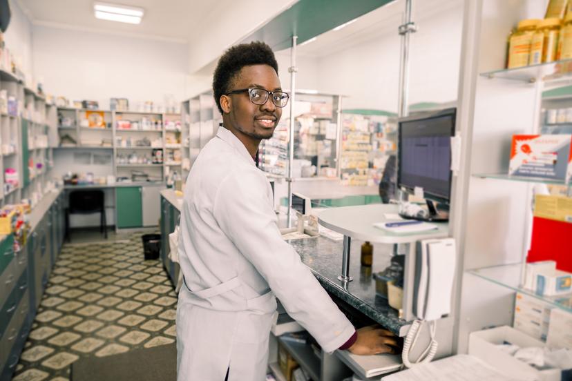 male pharmacist