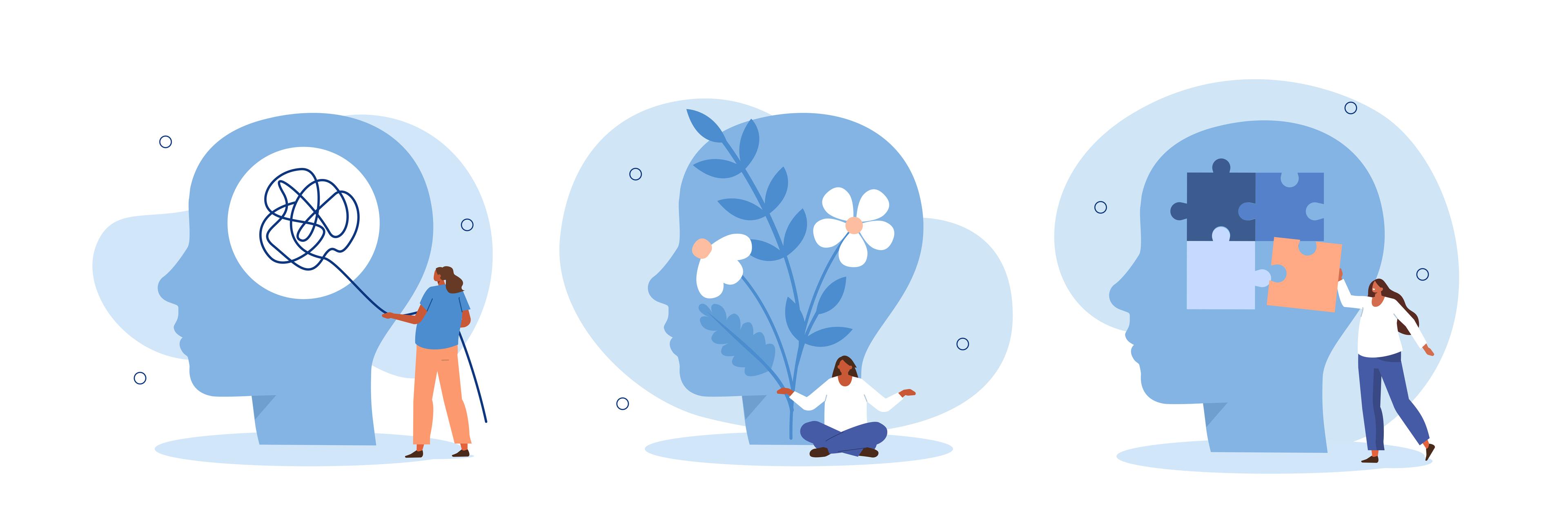 Mental health illustration