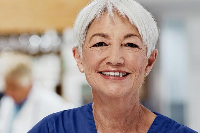 senior female caregiver
