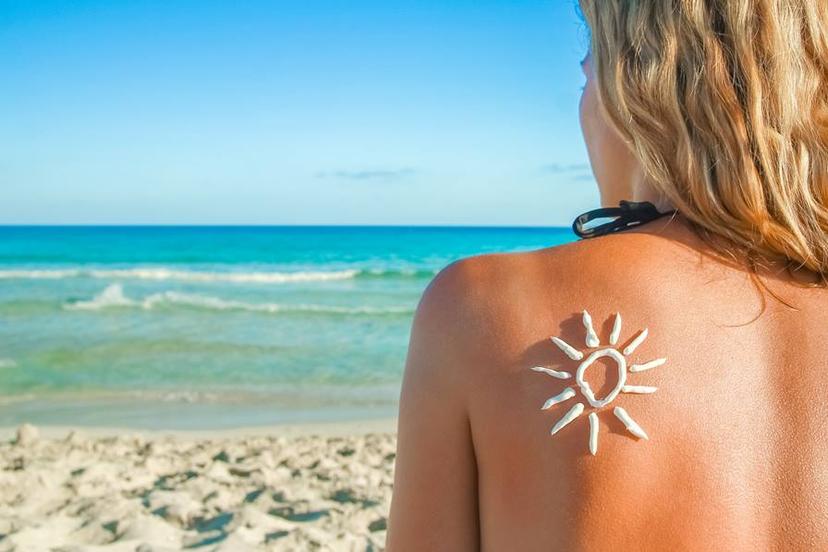 Woman in the sun