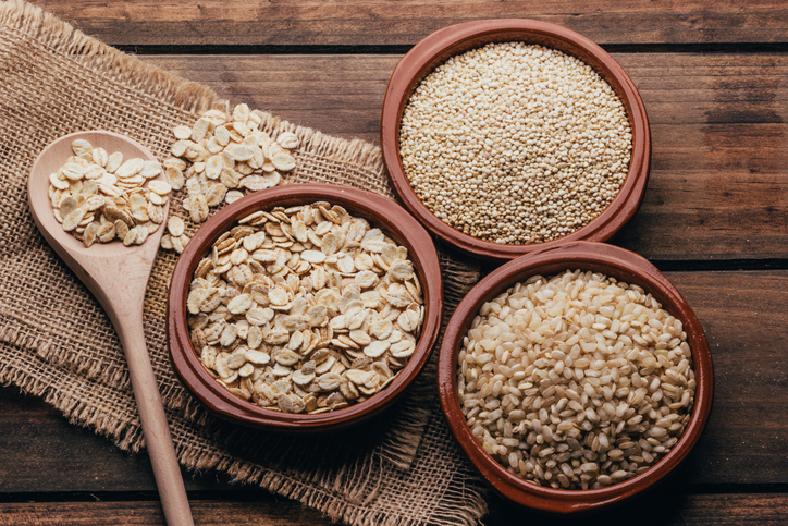 Whole foods Quinoa Oats and rice