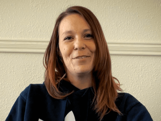 Picture of a woman smiling