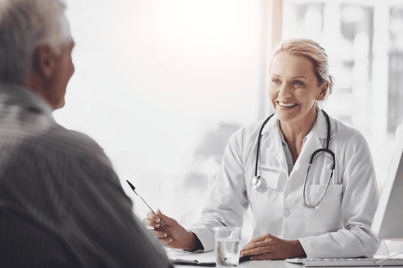provider interviewing a patient