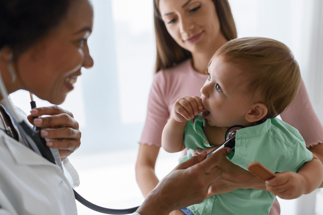 primary care provider with patient